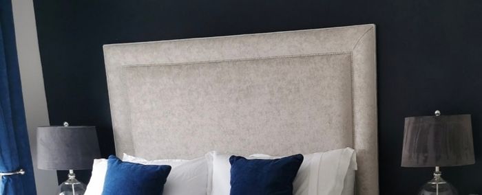 Faith & Ethan studded headboard - 6ft x4ft