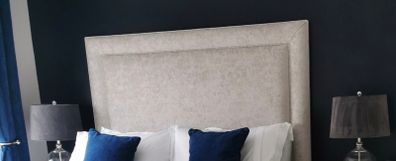 Faith & Ethan studded headboard - 6ft x4ft