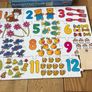 Vintage Two 1970's Alphabet and Numbers Floor Puzzles Image 8