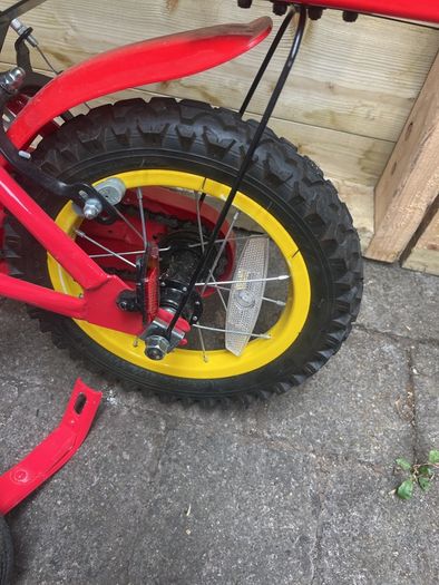 fireman bike with stabilisers