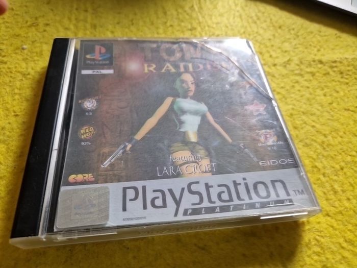 Tomb Raider PlayStation1 Ps1 PlayStation2 Ps2 Games Original