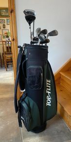 Golf clubs and Bag