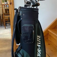 Golf clubs and Bag