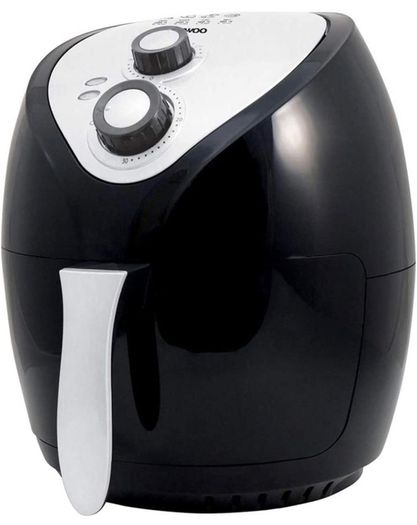 Healthy Living SDA1553 Family 3.6L Oil Free 1400W Fast Frying Fryer with Rapid Air Flow Circulation, -Black, Silver (FREE POSTAGE)