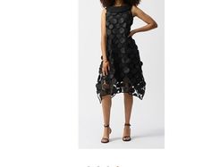 Joseph Ribkoff sleevless black dress