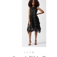 Joseph Ribkoff sleevless black dress