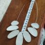 Necklace in Mother of Pearl and Resin. Image 2