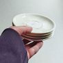 Milk Jug & 4 Saucers (used). Image 5