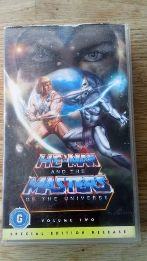 VHS He Man and The Masters Of The Universe Vol 2