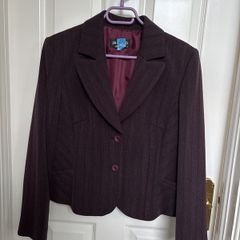 Jenny D Jacket Size 14 (Purple)