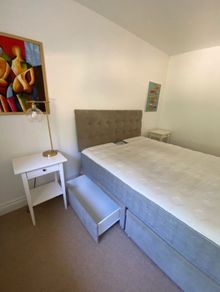 King size bed and mattress Harvey Norman
