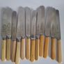 Vintage Faux Bone Handle Cutlery Image 7