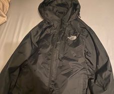 Boys northface raincoat