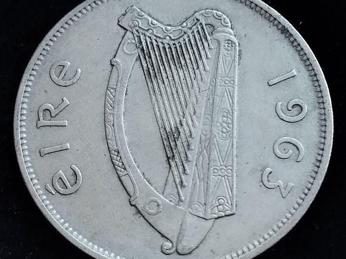 Ireland - 1963 - Half Crown - Horse - KM.16a - [660]