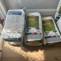 tile adhesive 8 bags