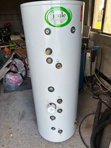 Joule 300L Solar Twin Coil Hot Water Cylinder