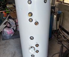Joule 300L Solar Twin Coil Hot Water Cylinder