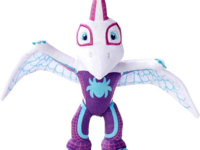 Marvel Spiderman and his Amazing Friends Ghost Spider Pterodactyl Plush Toy 25cm