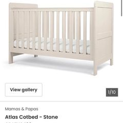 mamas and papas cot