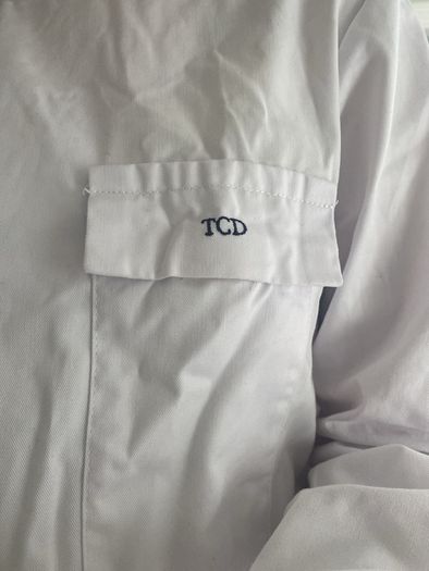 Howie style lab coat