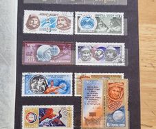 80's CCCP Soviet Post Stamps