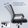 Adjustable Office Chair Ergonomic Mesh Swivel Chair Desk Chair Computer Chair Lumbar Support Height Adjustable for home Work and Student Study (FREE POSTAGE) Image 8