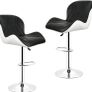 2 x bar stools faux leather FREE DELIVERY Image 2