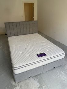 Luxury King Size Bed Set - Cotness Sandringham 2000 (Like New)
