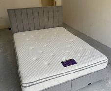 Luxury King Size Bed Set - Cotness Sandringham 2000 (Like New)