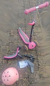 Globber Go Up Foldable Plus scooter/bike 3in1