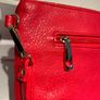 R Stunning Vibrant Red 3-in-1 Clutch Wristlet & Crossbody Bag Image 9