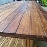 Solid teak table Image 2