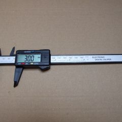 Carbon fibre digital calipers