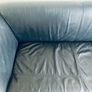 Leather & chrome 2 seater sofa Kebe 1980s Bauhaus Image 4