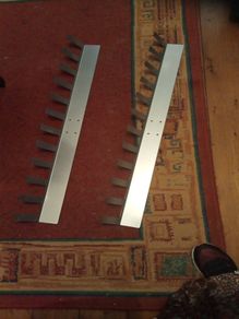 Shed tool racks Adman galvanized shed tool.racks