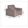Grey Sofa and Armchair- open to offers Image 4