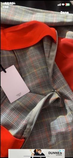 trouser suit Bnwt premium boutique brand size 10 wide leg