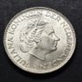 Netherlands 1966 Silver 2 1/2 Gulden - Juliana Unc coin Image 4