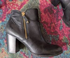 Aldo Black Ankle Boots UK6