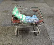 4 shopping trolleys