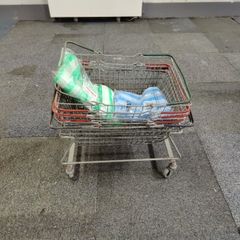 4 shopping trolleys