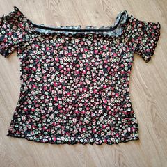 Flowery Top  Size 12