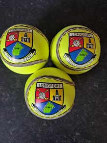 3 X Longford Sliotars Hurling
