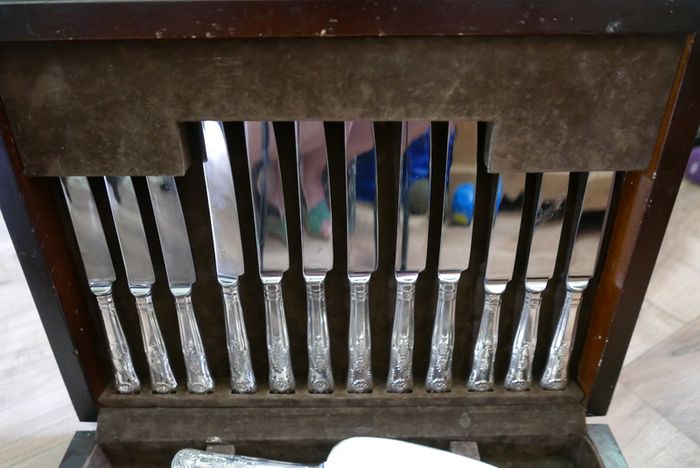 Antique Cutlery Set Sheffield