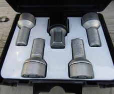 Genuine Mercedes A, B, C, Cla Class Locking Wheel Nuts & Key Set B66470155