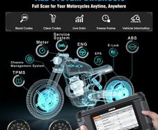 ANCEL MT510 for HARLEY Motorcycle Diagnostic Scan