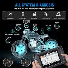 ANCEL MT510 for HARLEY Motorcycle Diagnostic Scan