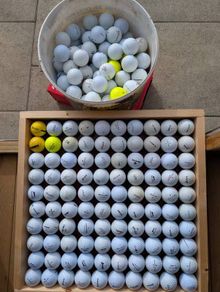 Practice golf balls