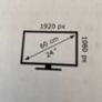 Samsung Essential Monitor S3 24 inch Full HD 100Hz Image 4