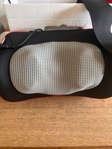 Shiatsu massage pillow neck/back massager